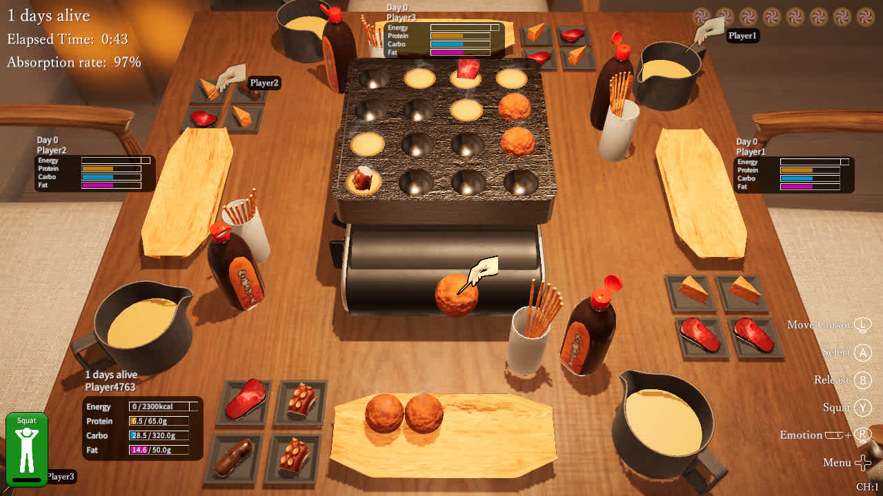 Takoyaki Party Survival screenshot 2