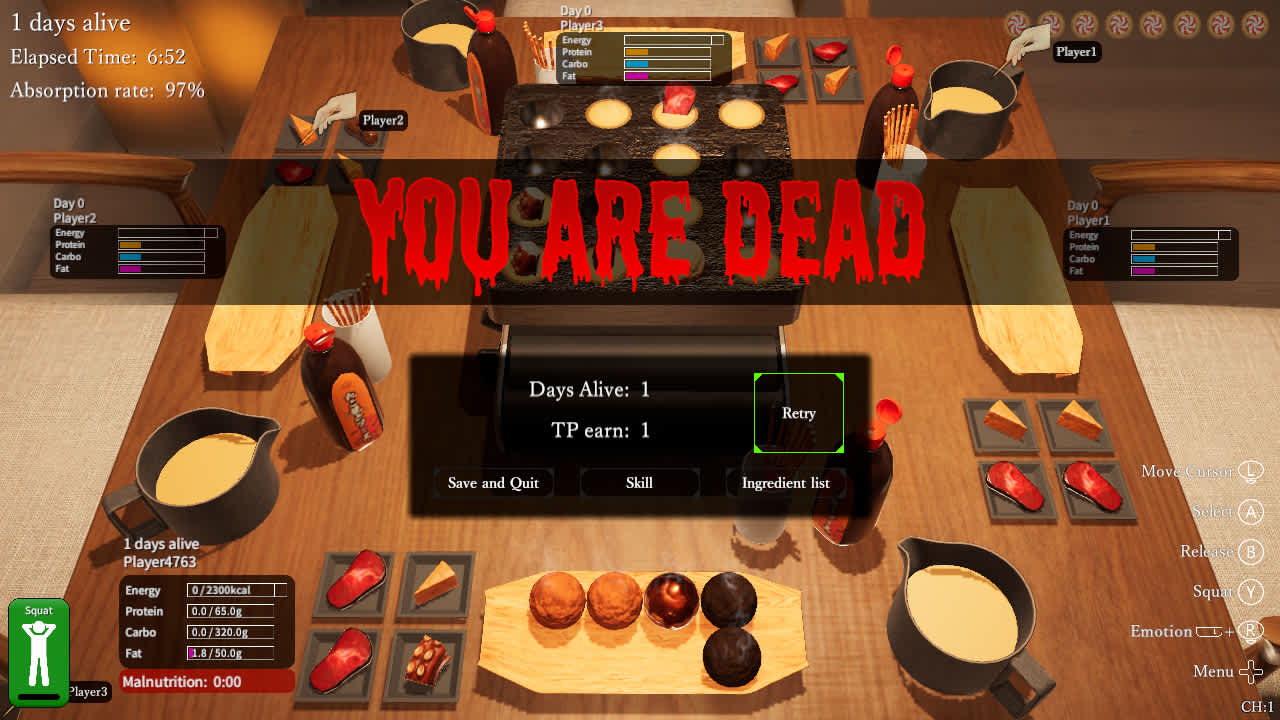Takoyaki Party Survival screenshot 1