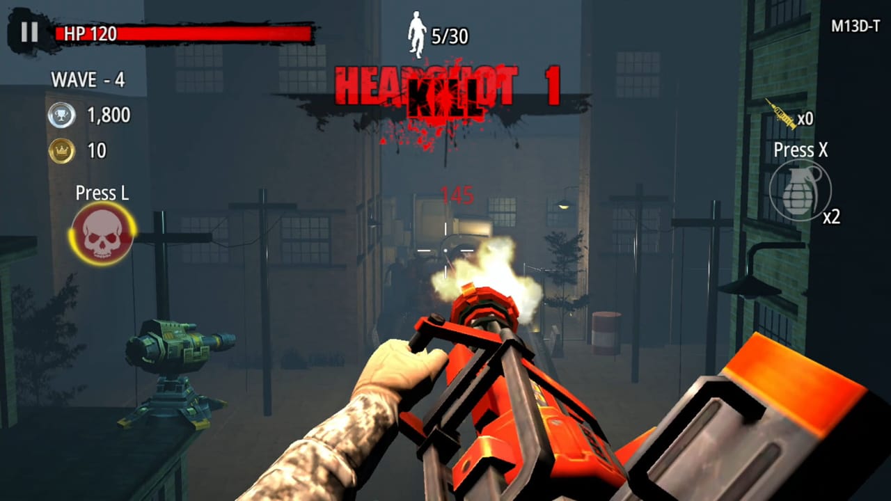 Zombie Hunter: D-Day screenshot 4