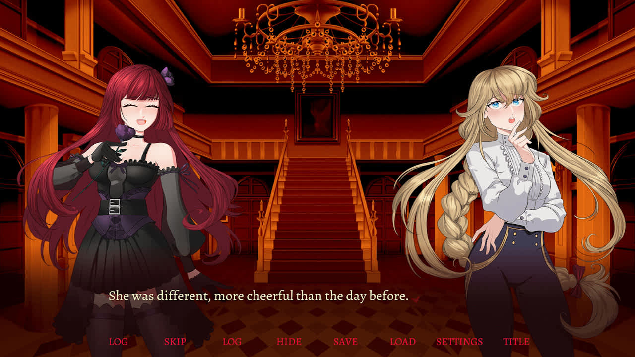 Crimson Song - Yuri Visual Novel screenshot 2