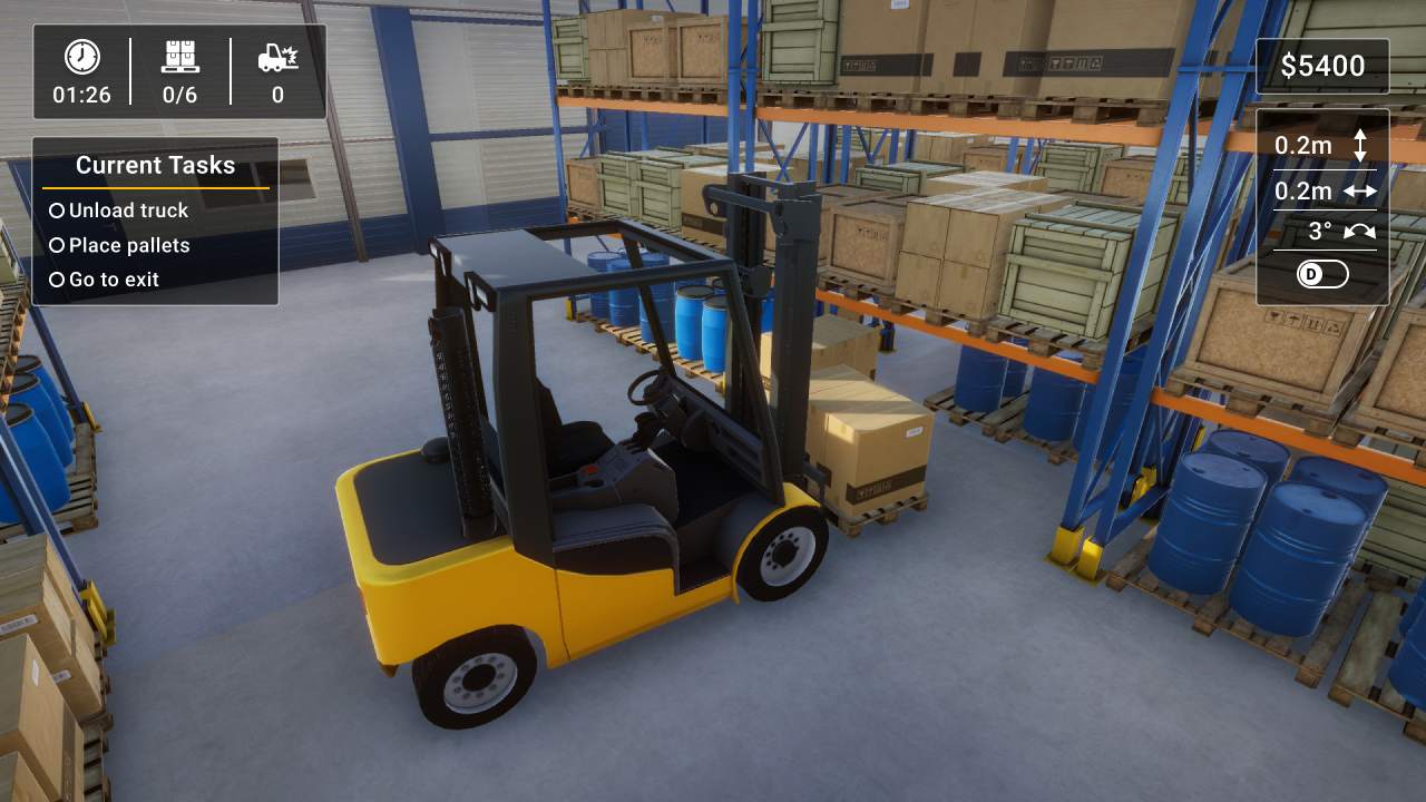 Forklift Simulator 2023 screenshot 1