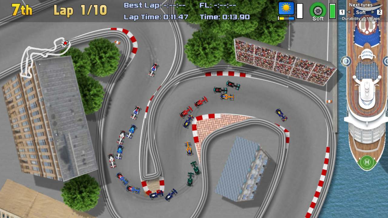 Ultimate Racing 2D 2 screenshot 1