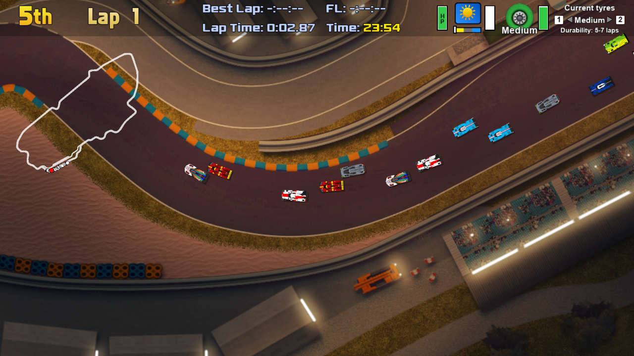Ultimate Racing 2D 2 screenshot 2