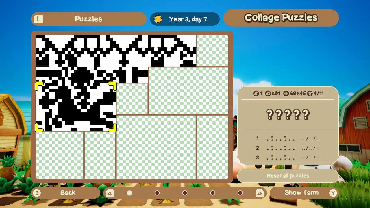 Piczle Cross: Story of Seasons screenshot 4