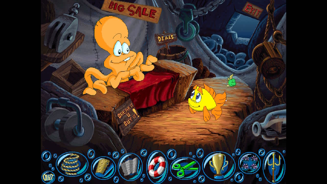 Freddi Fish 2: The Case of The Haunted Schoolhouse screenshot 4