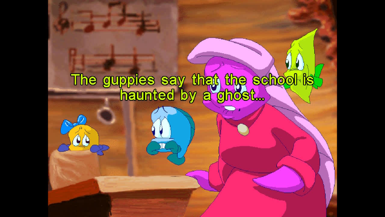Freddi Fish 2: The Case of The Haunted Schoolhouse screenshot 1