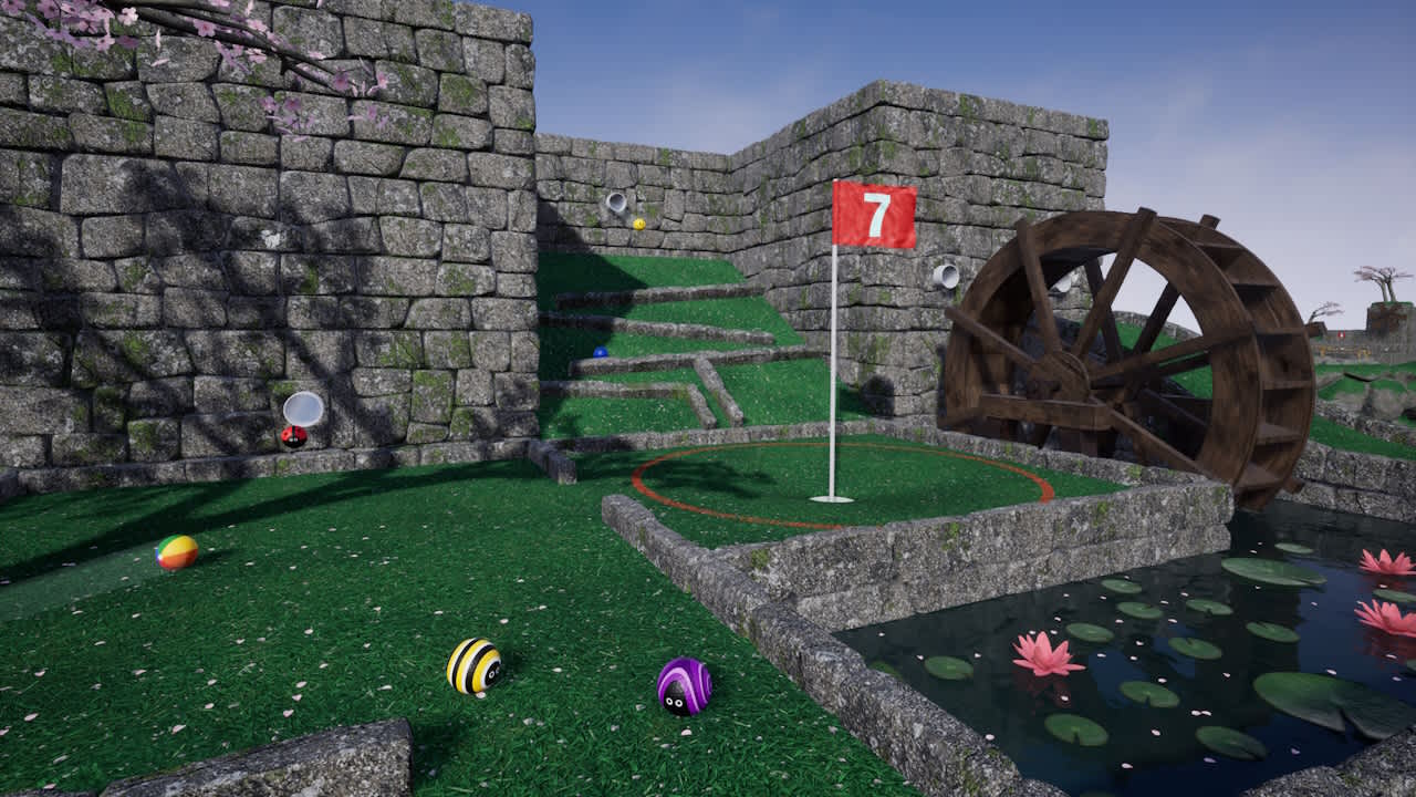 Golfing in Aether screenshot 1