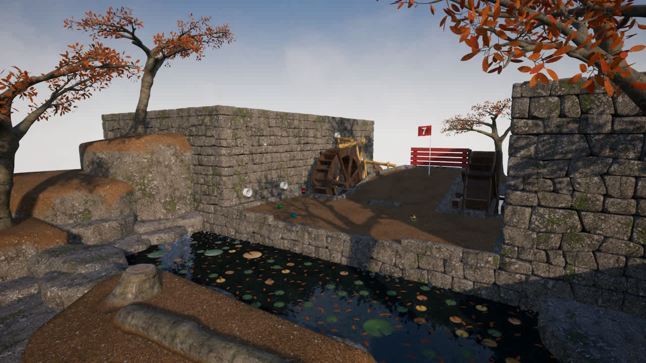 Golfing in Aether screenshot 3