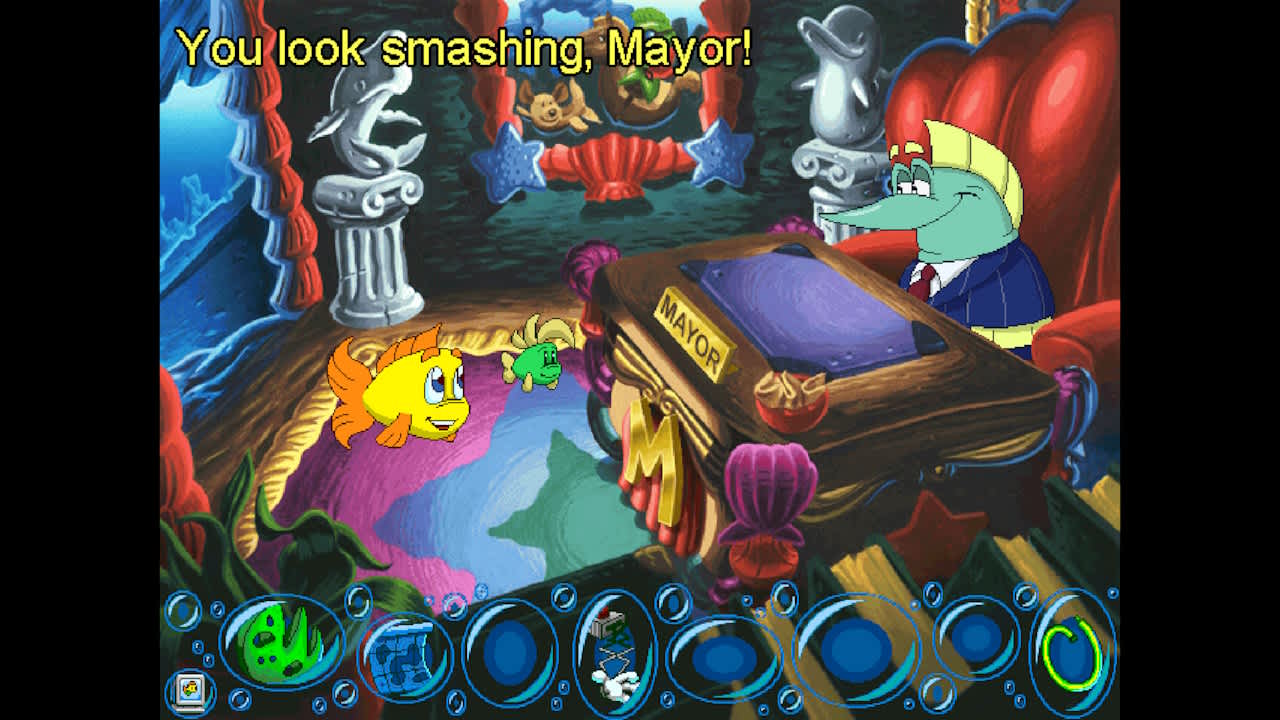 Freddi Fish 5: The Case of the Creature of Coral Cove screenshot 2