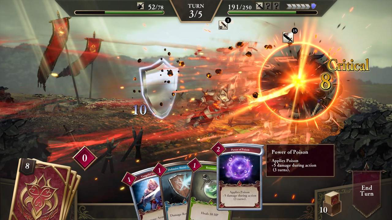 C.A.R.D.S. RPG: The Misty Battlefield screenshot 1