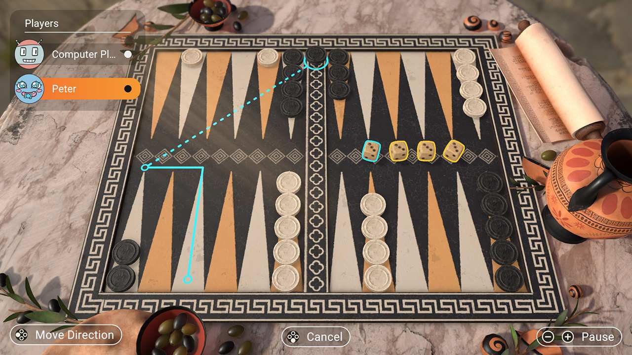 3in1 Game Collection: Backgammon + Checkers + Mills screenshot 4