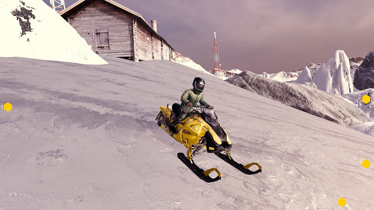 Snow Moto - Racing Adventure screenshot 3