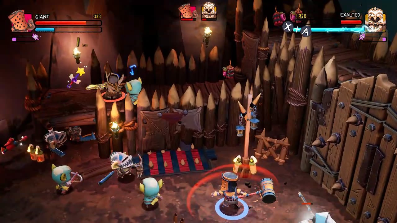 Big Helmet Heroes screenshot 2