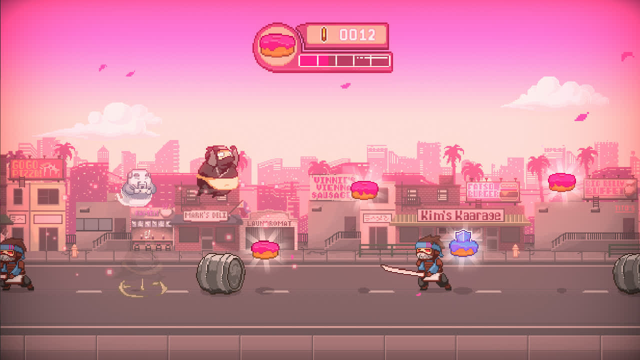 Ninja Chowdown: Glaze of Glory screenshot 1