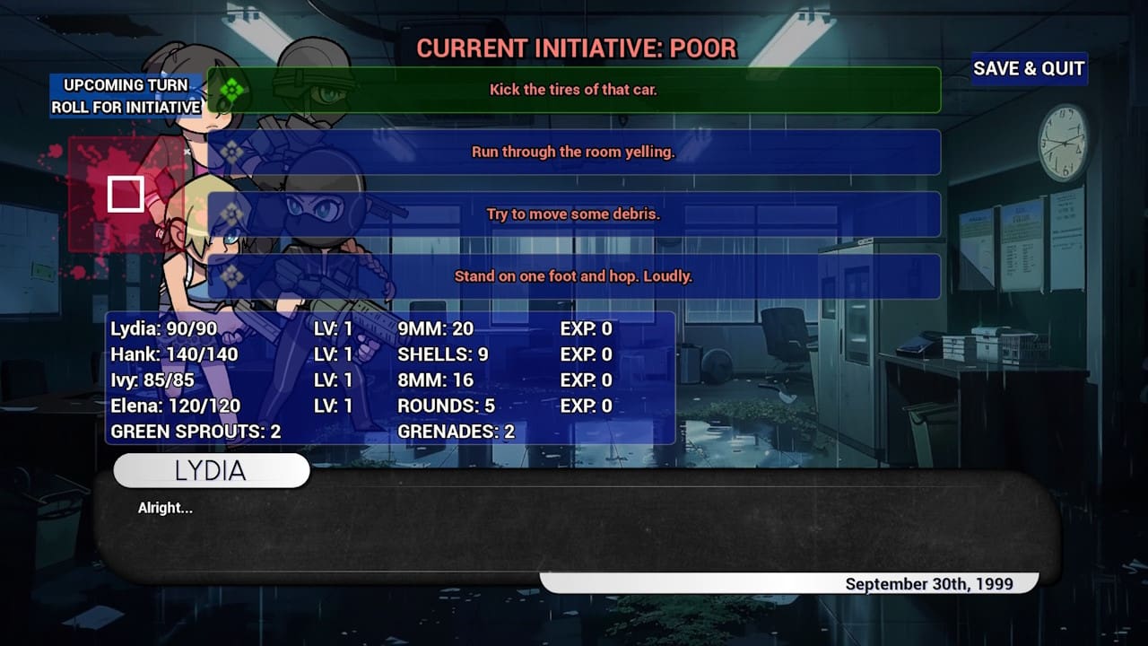 Outbreak The Fedora Files What Lydia Knows screenshot 4