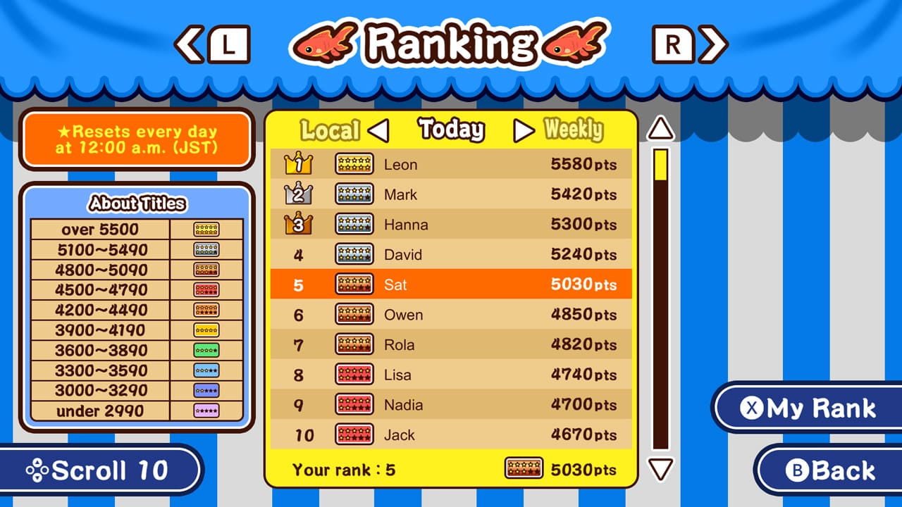 Scoop it! Goldfish screenshot 4