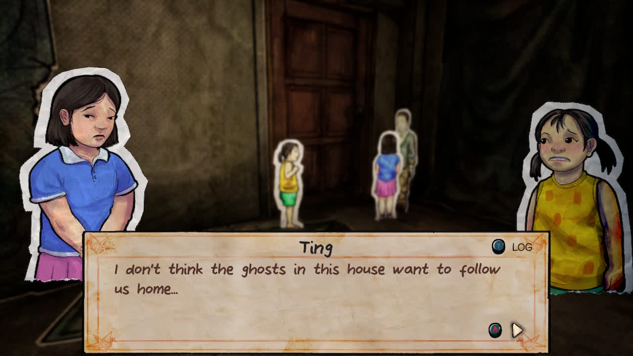 Paper Ghost Stories: Third Eye Open screenshot 1