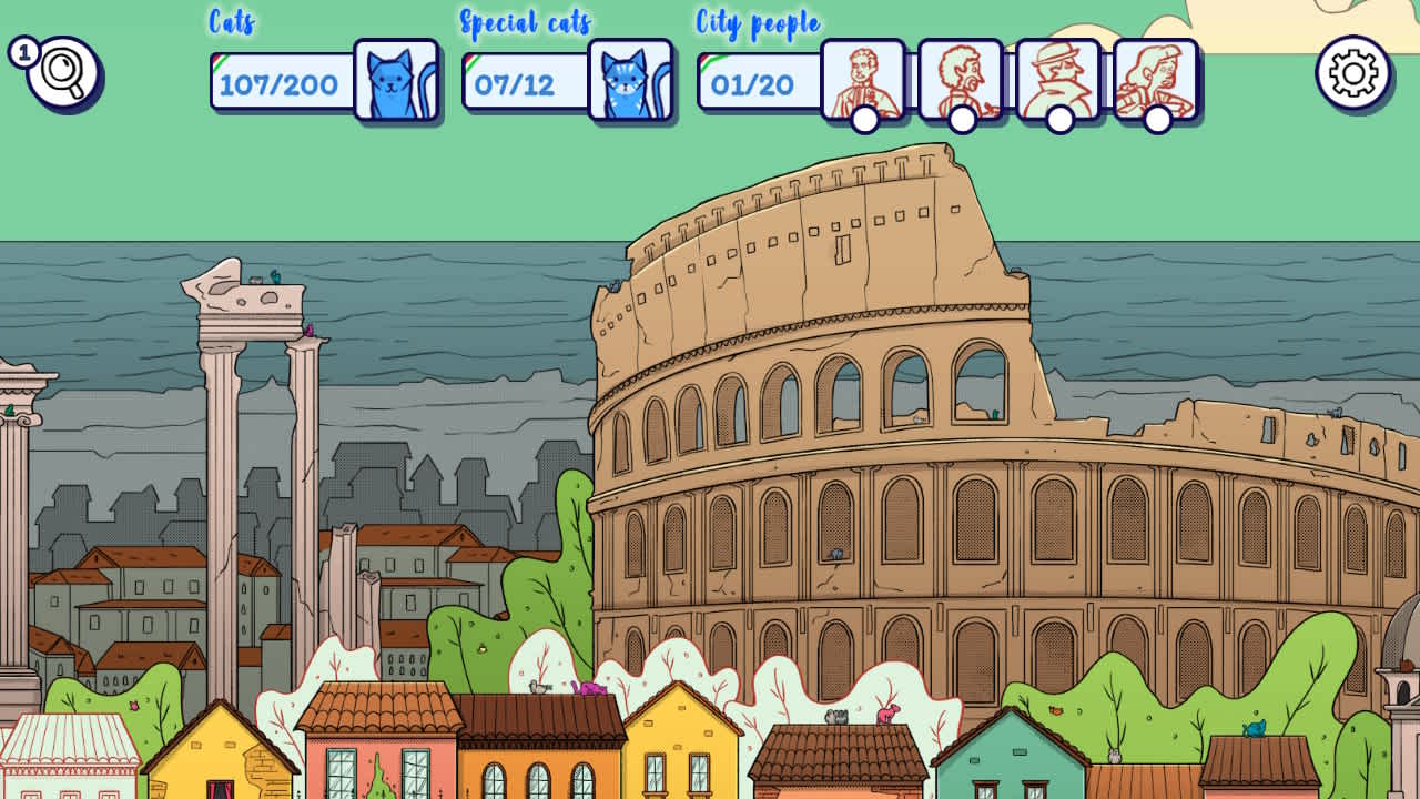 Hidden Cats in Rome screenshot 1