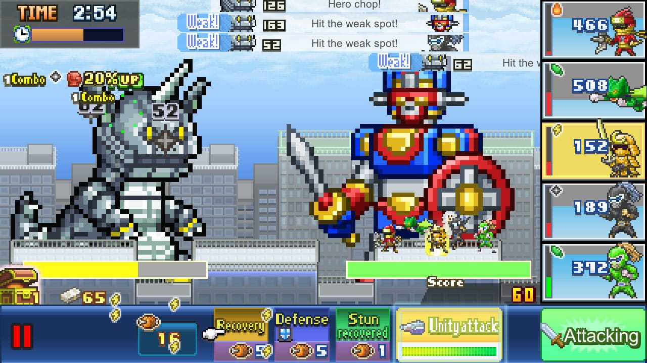 Legends of Heropolis DX screenshot 3