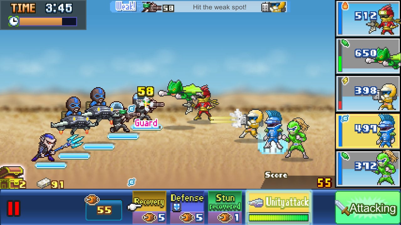 Legends of Heropolis DX screenshot 2