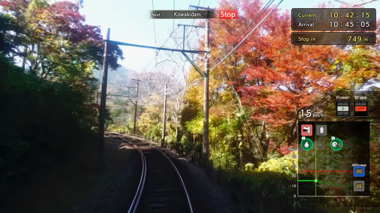 Japanese Rail Sim: Hakone Town of Natural Beauty and Hot Springs screenshot 4