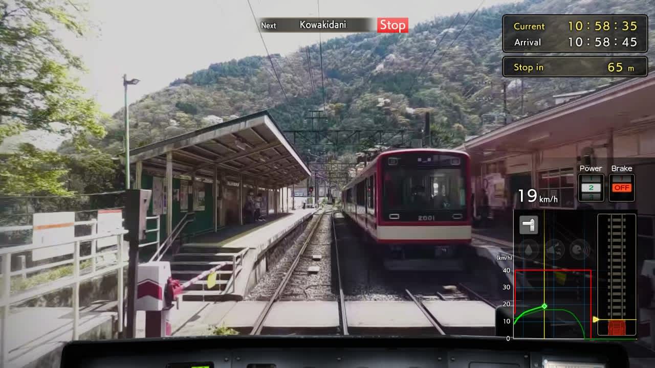 Japanese Rail Sim: Hakone Town of Natural Beauty and Hot Springs screenshot 3