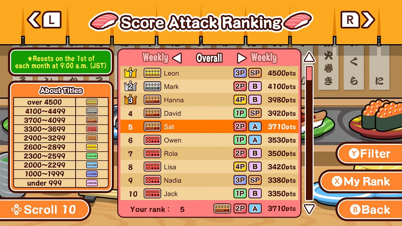 SUSHI Drop screenshot 4