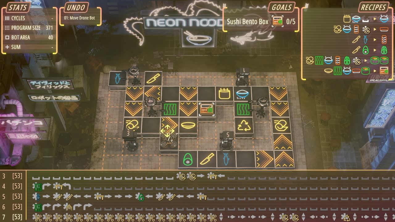 Neon Noodles screenshot 1