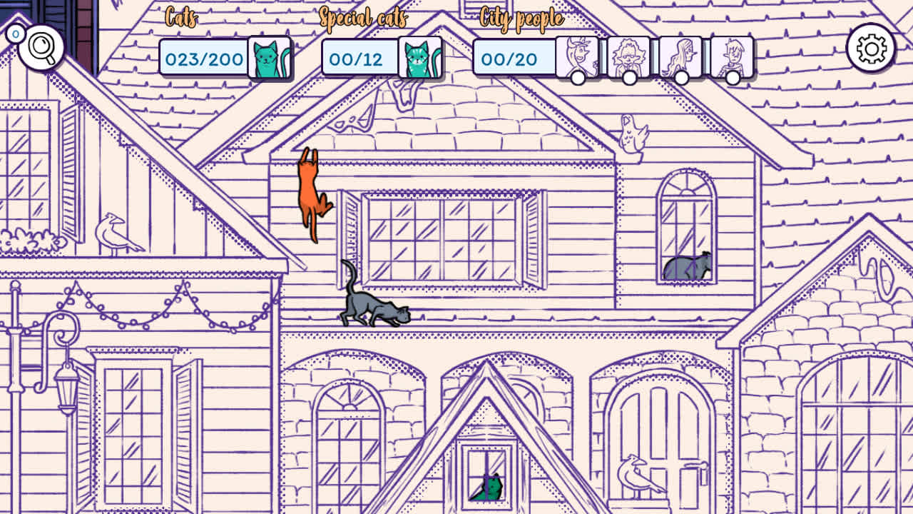 Hidden Cats in Spooky Town screenshot 2