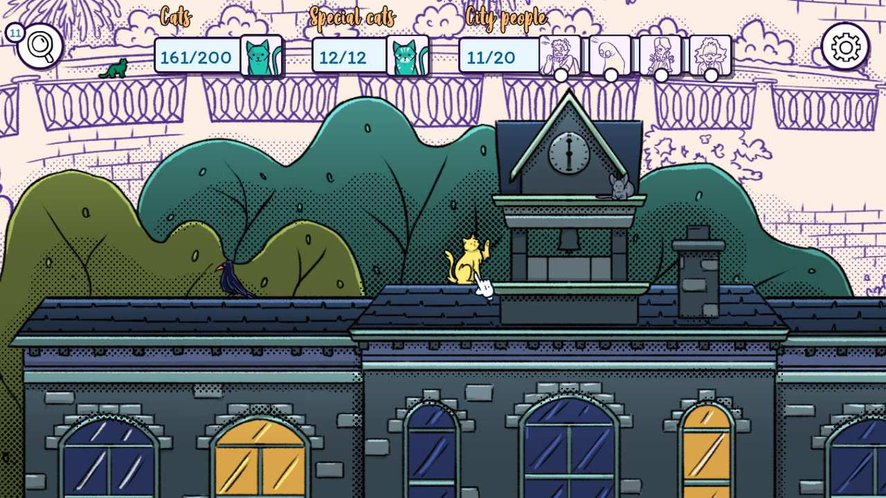Hidden Cats in Spooky Town screenshot 1