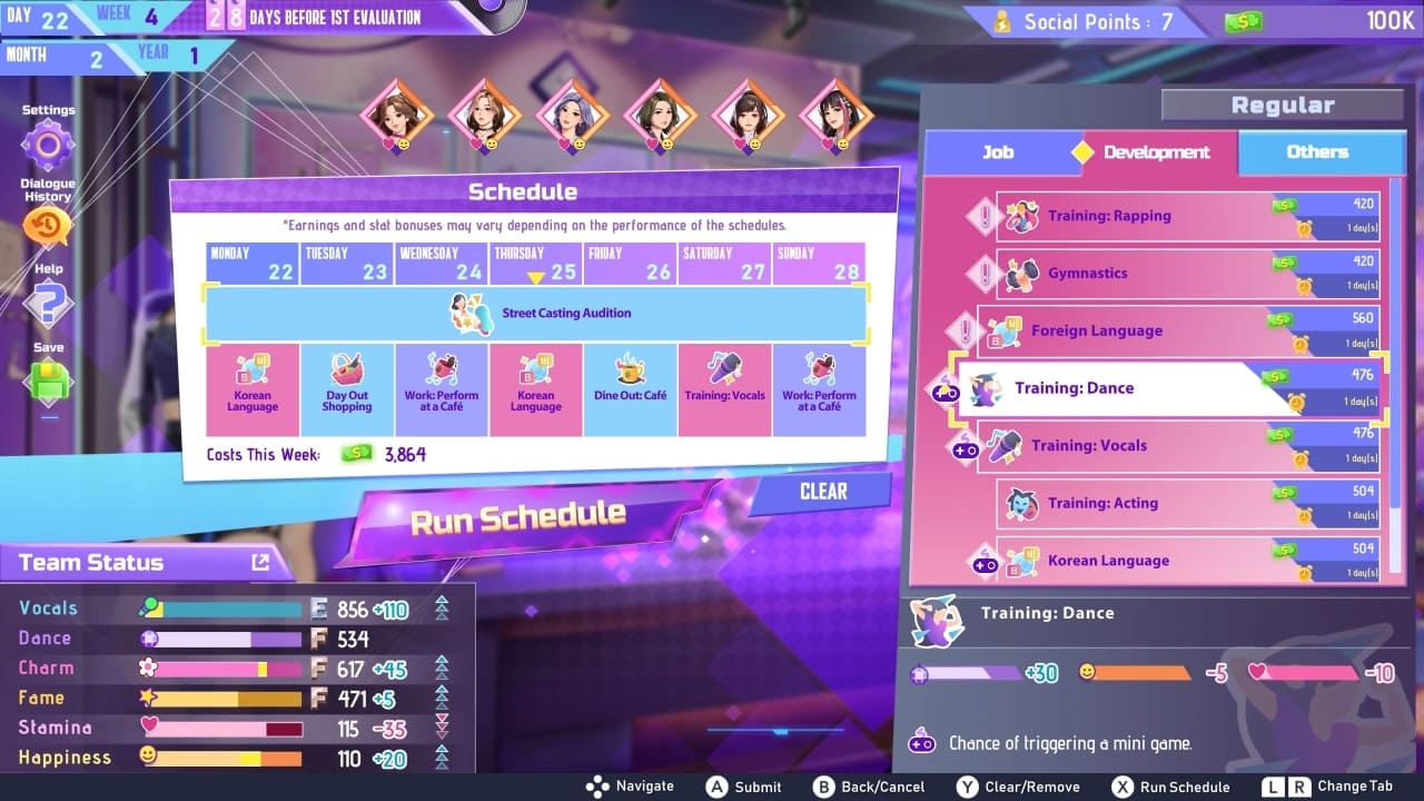 K-pop Idol Stories: Road to Debut screenshot 1