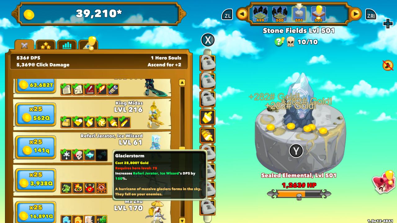 Clicker Heroes screenshot 3