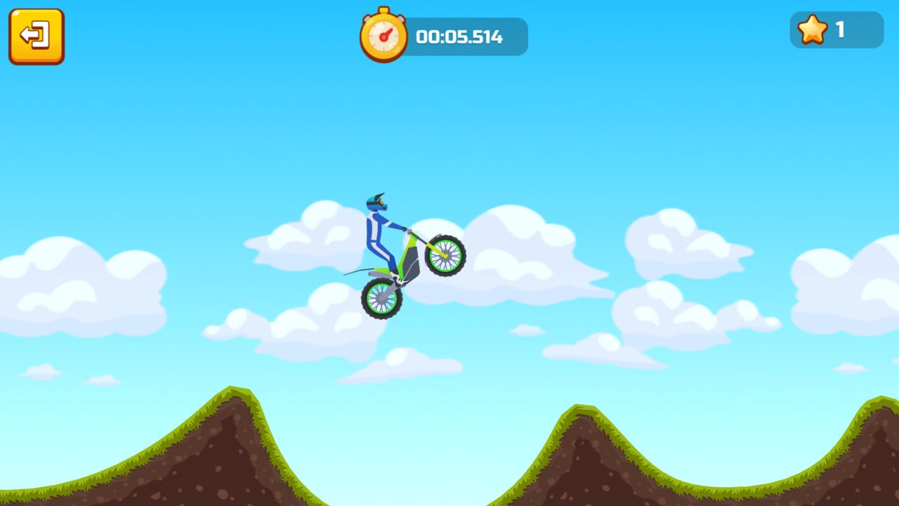 Hill Climb on a Motorcycle screenshot 1