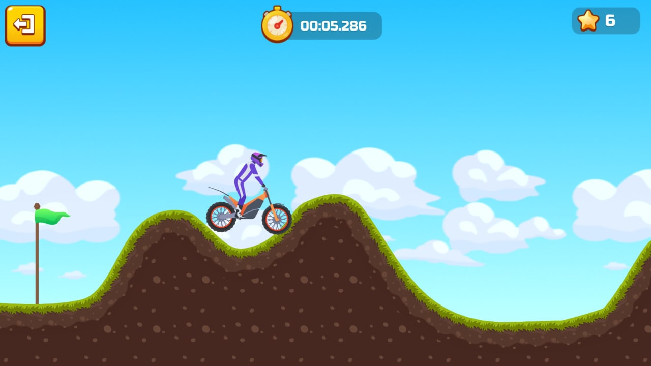 Hill Climb on a Motorcycle screenshot 3