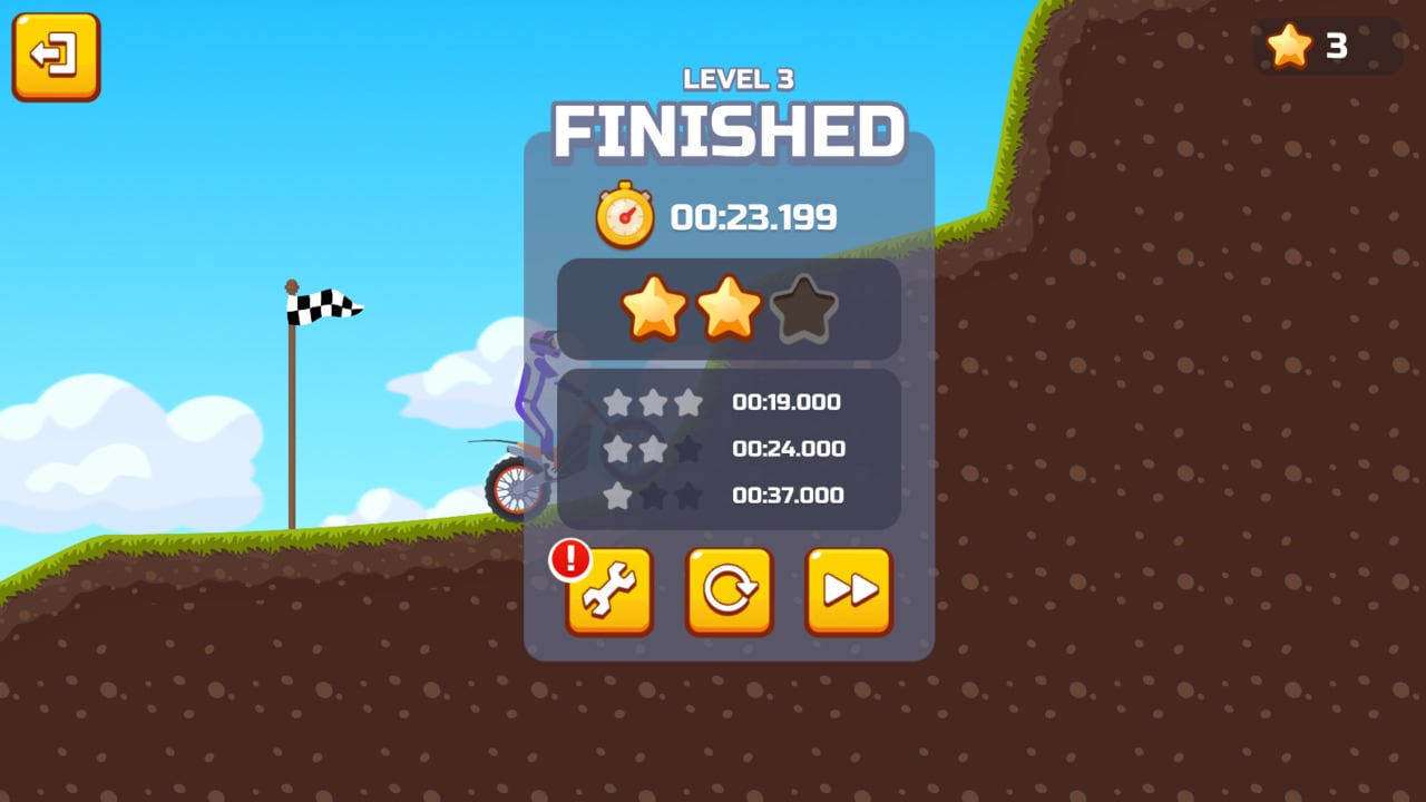 Hill Climb on a Motorcycle screenshot 4