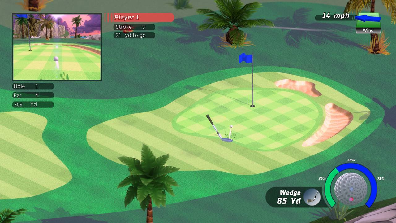 Golf Up Tropical screenshot 3