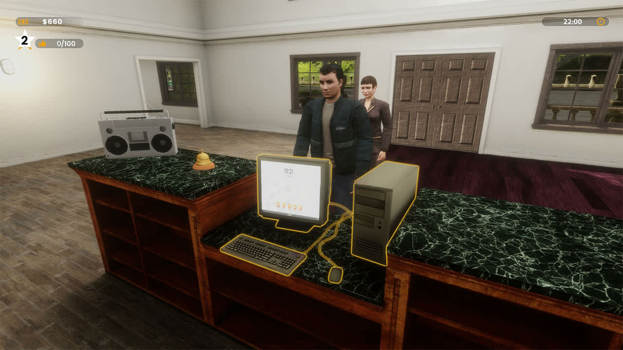 Hotel Business Simulator screenshot 1