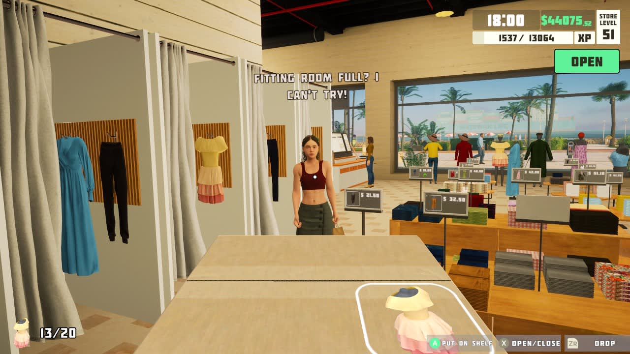 siMarket Cloth Store Simulator screenshot 3