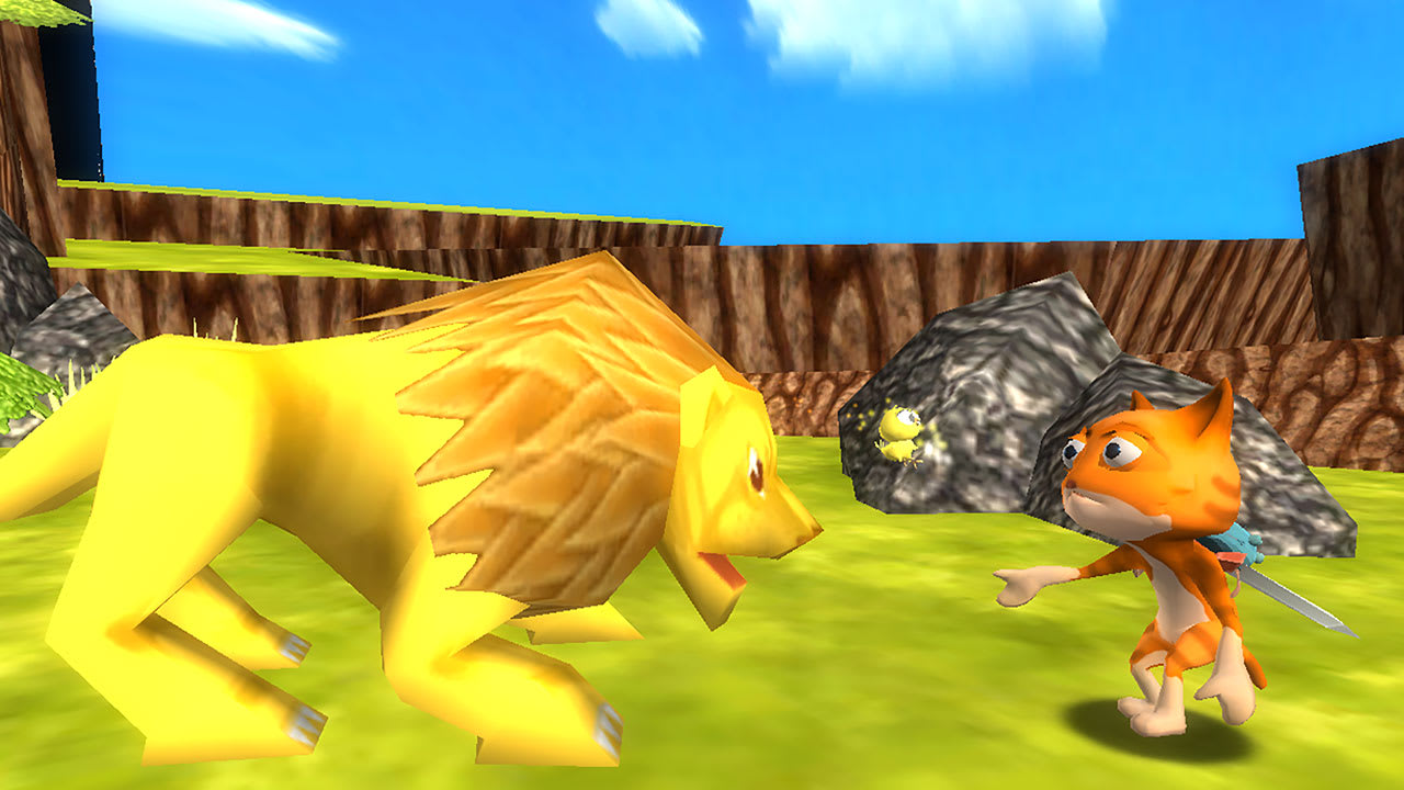 Georgie-Yolkie 64 - The Furry Tale screenshot 2