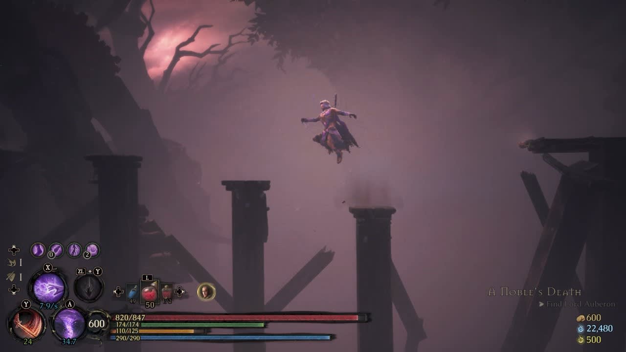 Mandragora: Whispers of the Witch Tree screenshot 2