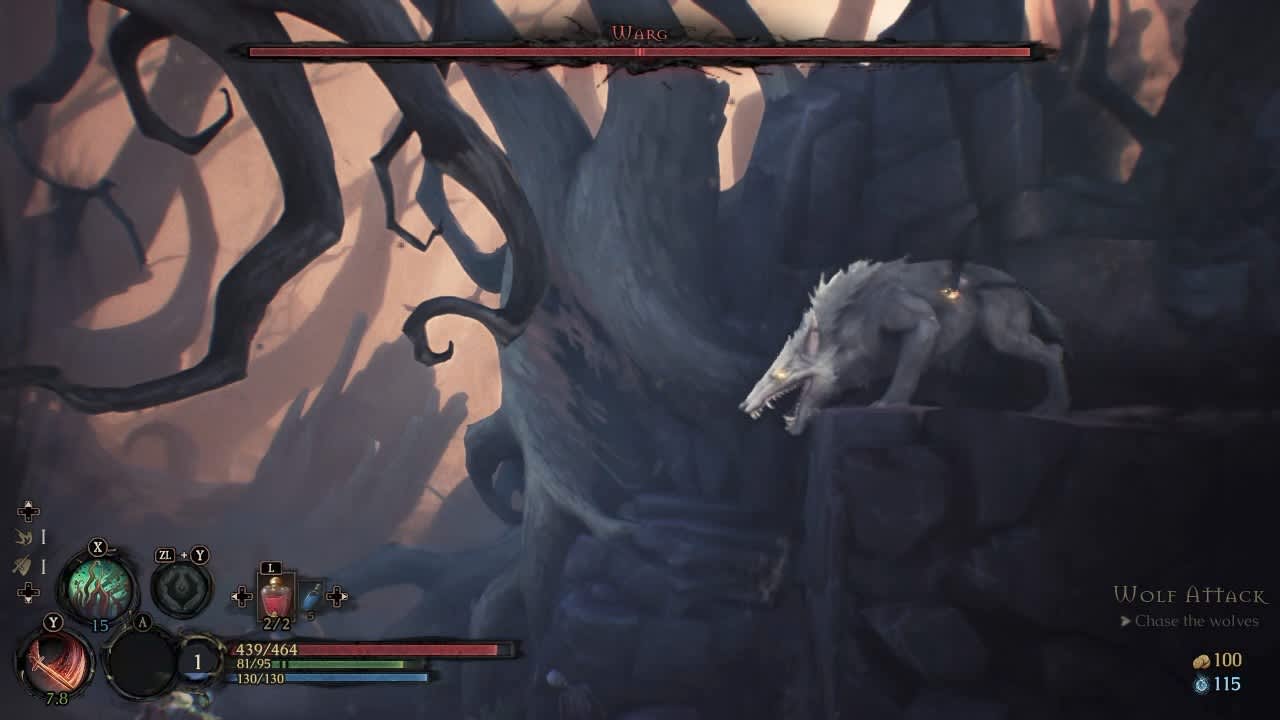 Mandragora: Whispers of the Witch Tree screenshot 3