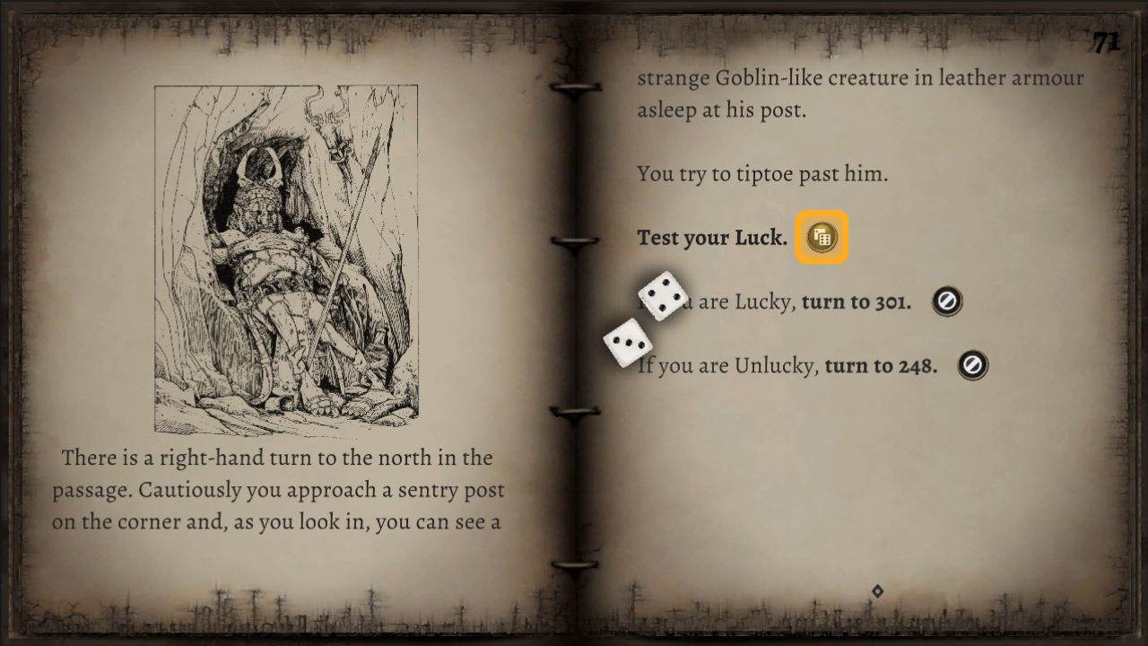 Fighting Fantasy Classics Vol. 1 screenshot 4