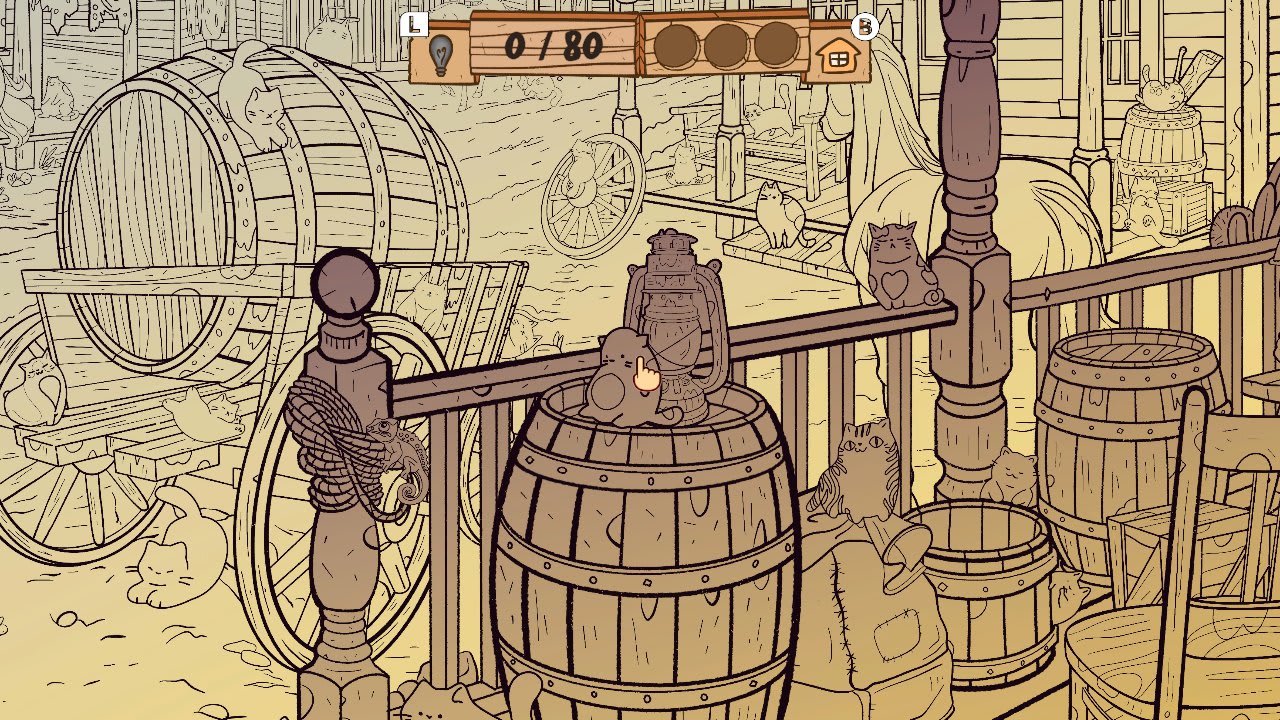 Cats Visiting Wild West screenshot 1