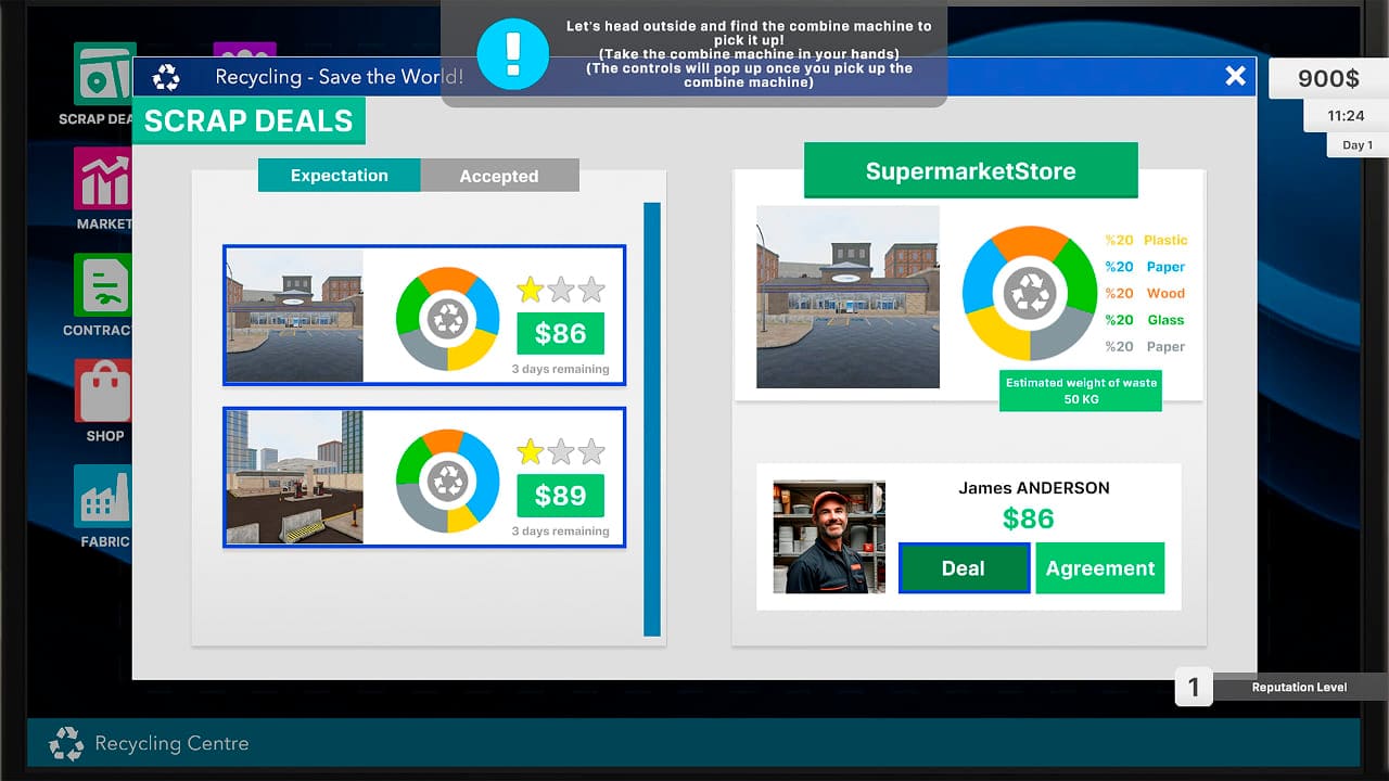 Recycling Station Simulator screenshot 4