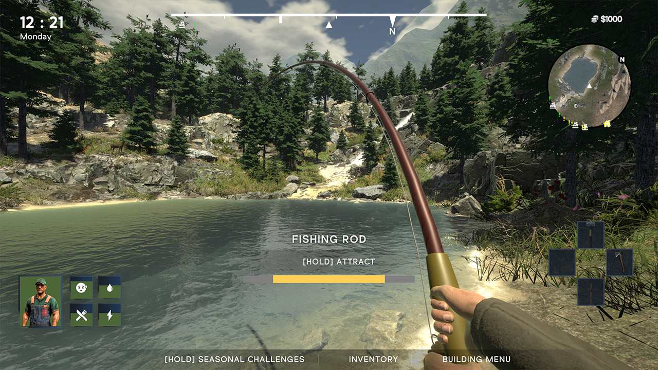 Scandinavian Cottage Survival Simulator screenshot 2