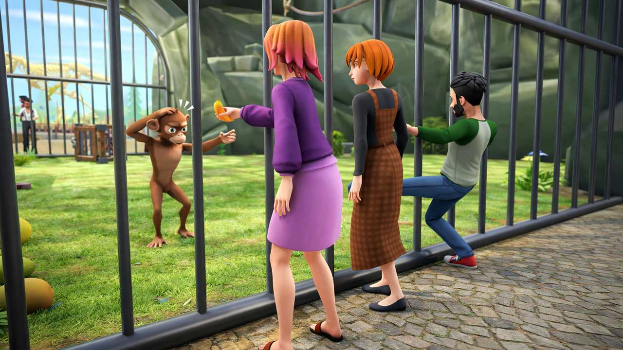Tricky Monkey Zoo screenshot 1