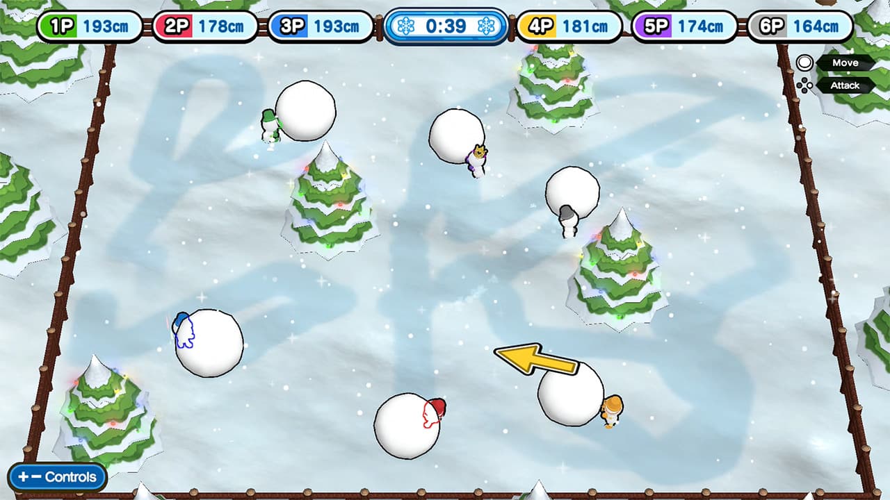Slide! Throw! Snow Party screenshot 4