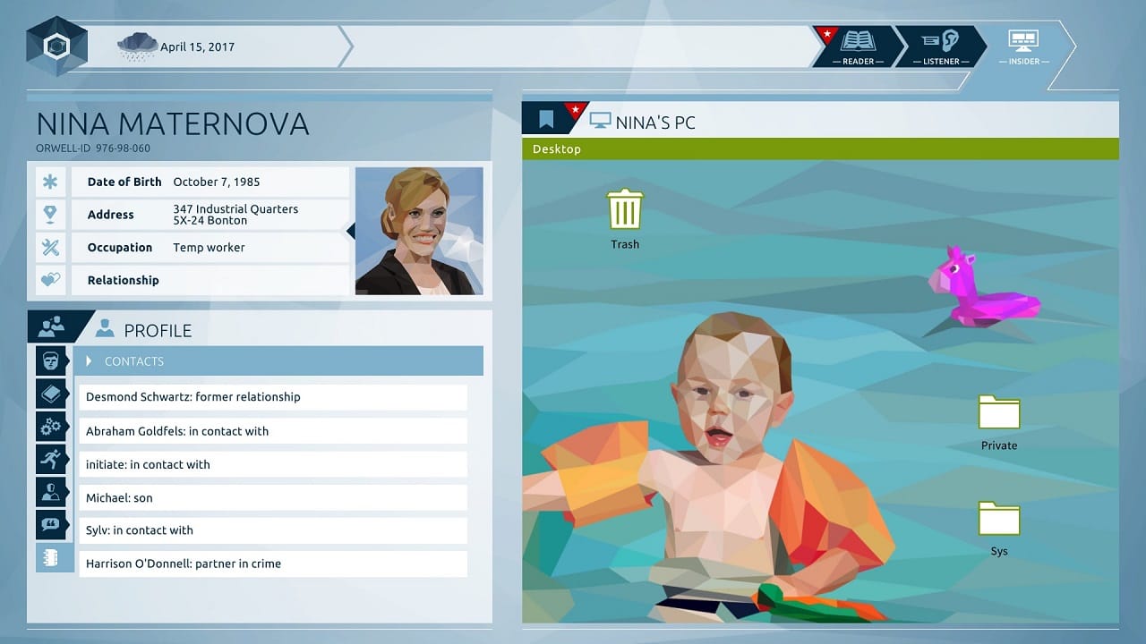 Orwell: Keeping an Eye On You screenshot 4