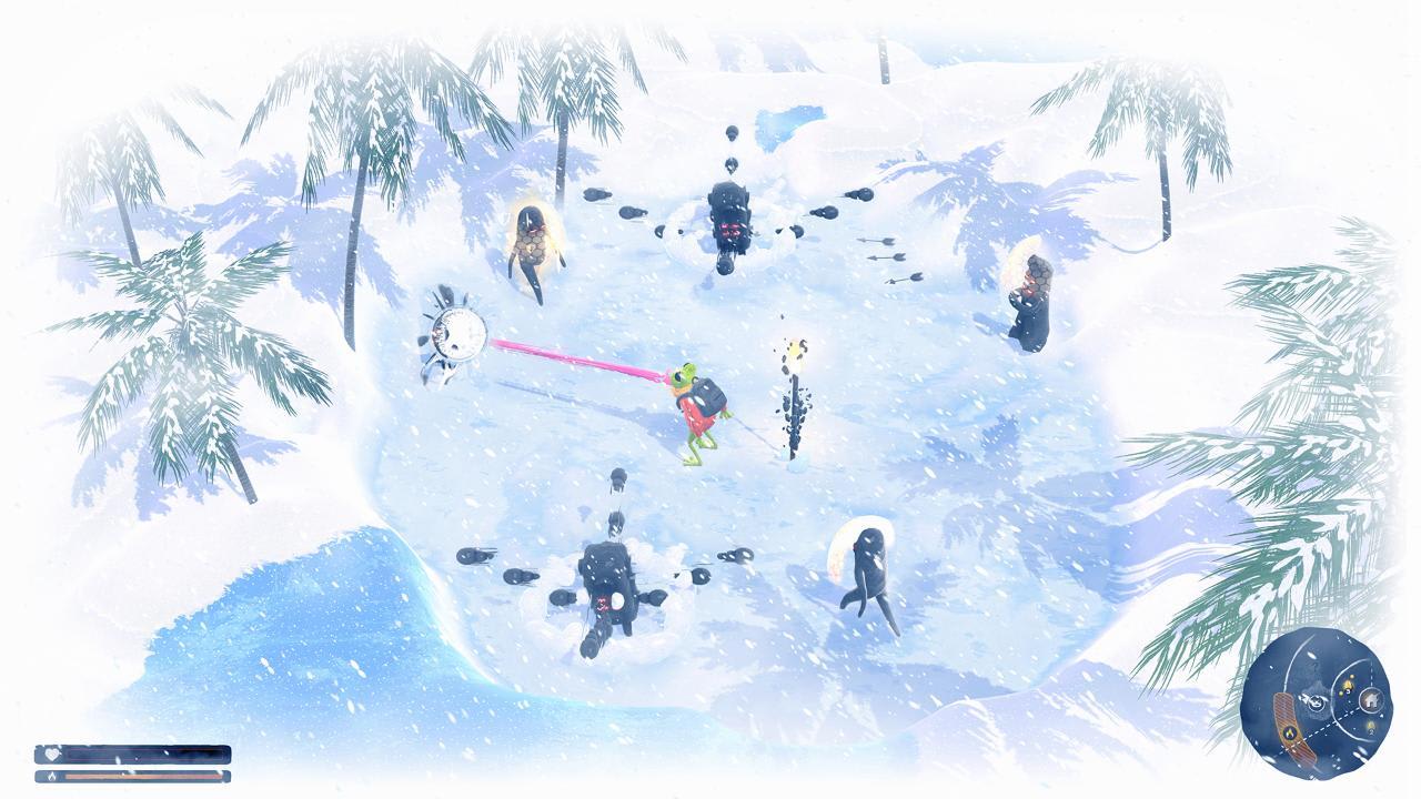 Froggy Hates Snow screenshot 1