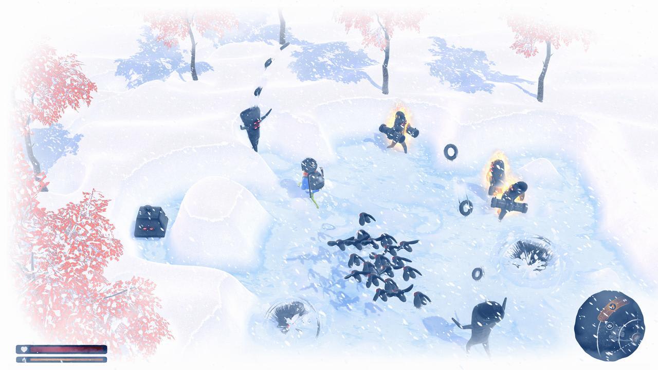 Froggy Hates Snow screenshot 2